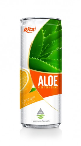330ml Orange Flavor Aloe Vera Drink